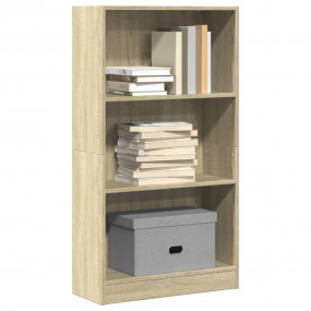 Bookcase Sonoma Oak Engineered wood Medium Bookcase Rec...