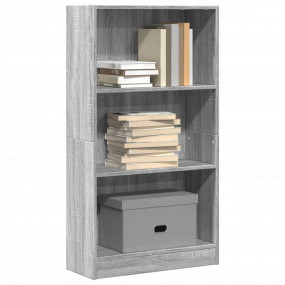 Bookcase Grey Sonoma Engineered Wood Medium Bookcase