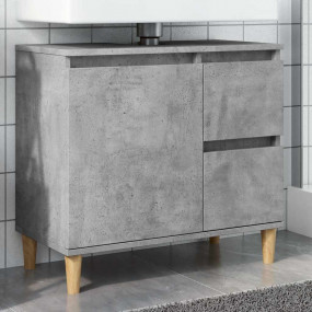 Sink Cabinet Concrete grey Engineered wood