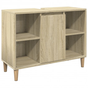Bathroom Cabinet Sonoma oak Engineered wood