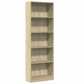 Bookcase Sonoma Oak Engineered wood Tall Bookcase Recta...