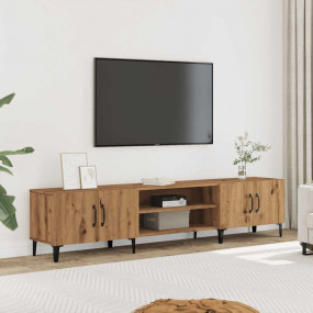 TV Cabinet Artisan oak Engineered wood, metal 71 in lon...