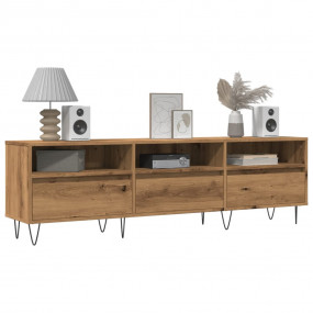 TV Cabinet Old wood Engineered wood, Iron Medium TV Cab...