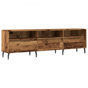 TV Cabinet Old wood Engineered wood, Iron 59 in long St...