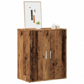 Shoe Cabinet Old wood Engineered wood Medium Shoe Cabin...