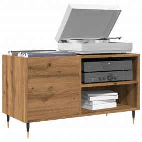 Record Cabinet Artisan Oak Engineered Wood 33.3 x 15.0 ...