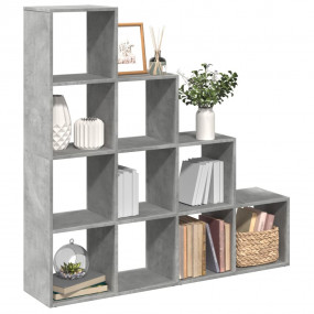 Room Divider Bookcase Concrete grey Engineered wood Fou...