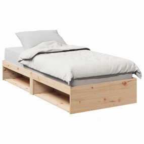 Day Bed Pine Solid Pine Wood, Plywood Single