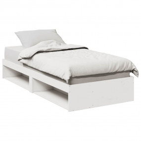Day Bed White Solid pine wood, Plywood Single Day Bed