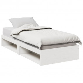 Day Bed White Solid pine wood, plywood slats Twin