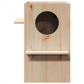 Cat House Pine Solid Pine Wood Medium Tough Cat House