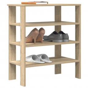 Shoe Rack Sonoma Oak Engineered Wood Compact Shoe Rack