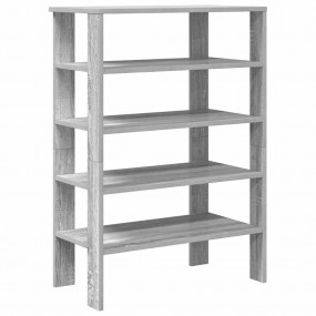 Shoe Rack Grey Sonoma Engineered Wood Small Shoe Rack