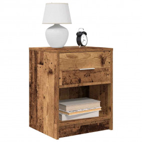 Bedside Cabinet Old Wood Engineered wood