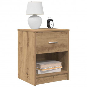 Bedside Cabinet Artisan oak Engineered wood Medium