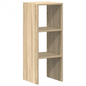 Bookcase Sonoma Oak Engineered Wood Medium Stackable Bo...