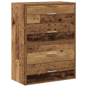 Cabinet Set of 2 Old wood Engineered wood Small Cabinet