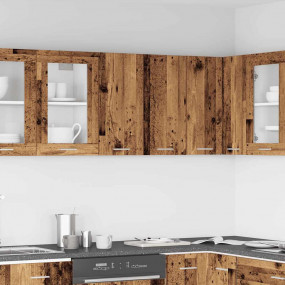 Kitchen Wall Cabinet Old Wood Engineered Wood Medium