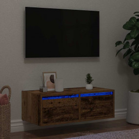 TV Cabinet Old wood Engineered wood 29.5 in x 14.0 in x...