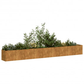 Planter Rusty Weathering Steel Large Durable Planter