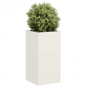 Planter White Cold-Rolled Steel Large Decorative Inlays...