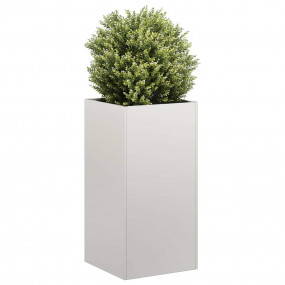 Planter Silver Stainless Steel Large Scratch-proof mate...
