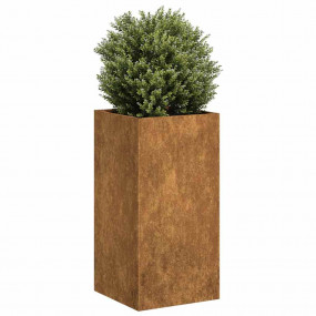 Planter Rusty Weathering steel Large Decorative Inlays ...