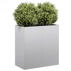 Planter Galvanized Steel Large Durable Planter Rectangu...