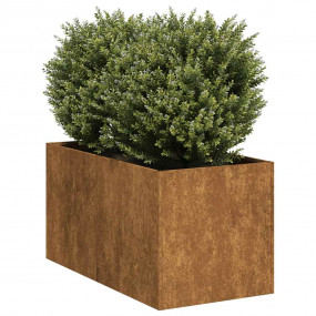 Planter Rusty Weathering steel Large Decorative Inlays ...