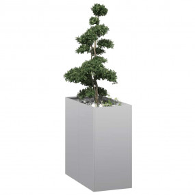 Planter Galvanized Steel Large Durable Planter Rectangu...