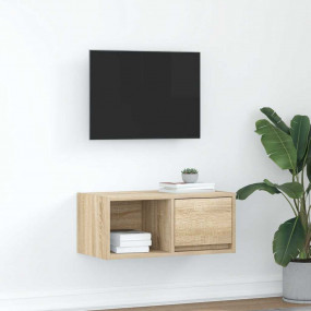 TV Cabinet Sonoma Oak Engineered Wood Medium TV Cabinet