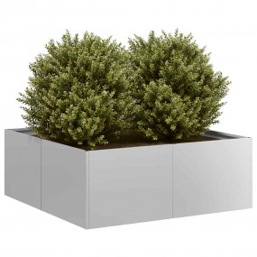 Planter Galvanized Steel Large Planter Square Modern Du...
