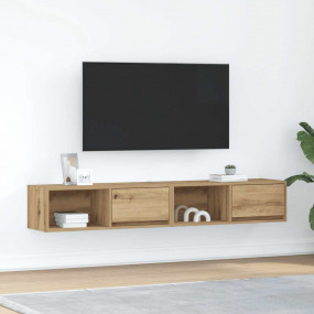 TV Cabinet Set of 2 Artisan oak Engineered wood