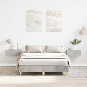 Bed Frame Concrete grey