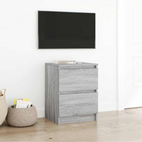 TV Cabinet Grey Sonoma Engineered Wood 15.7 x 13.8 x 21...