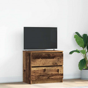 TV Cabinet Old wood Engineered wood Medium TV Cabinet