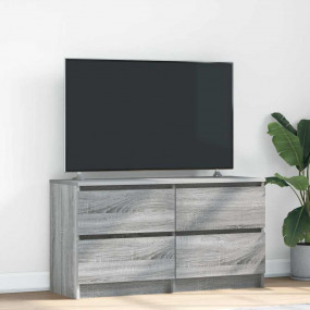 TV Cabinet Grey Sonoma Engineered Wood Medium TV Cabine...