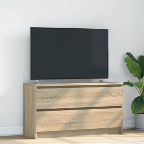 TV Cabinet Sonoma oak Engineered wood Medium TV Cabinet