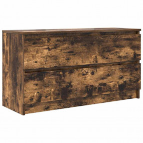 TV Cabinet Smoked oak Engineered wood 39.4 in x 13.8 in...