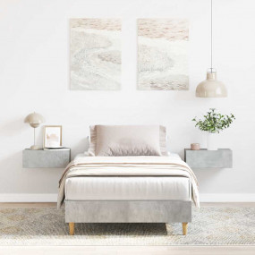 Bed Frame Concrete grey