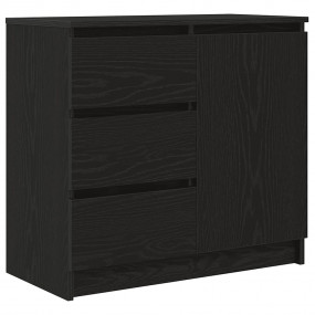 Sideboard Black oak Engineered wood Medium Sideboard