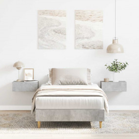 Bed Frame Concrete grey