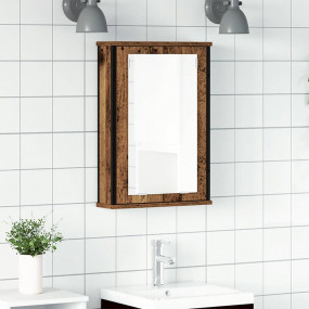 Bathroom Mirror Cabinet Old wood