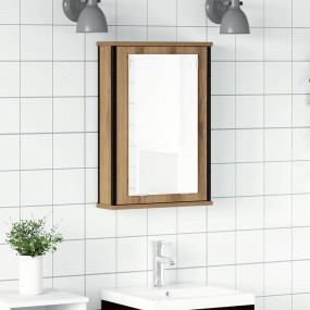 Bathroom Mirror Cabinet Artisan oak