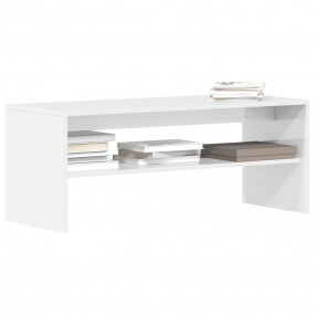 TV Cabinet High gloss white Engineered wood Medium TV C...