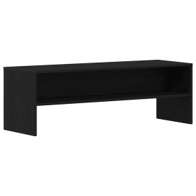 TV Cabinet Black Oak Engineered Wood 47.2 x 15.7 x 15.7...