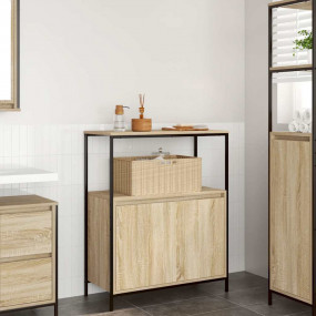Bathroom Cabinet Sonoma oak Engineered wood Medium