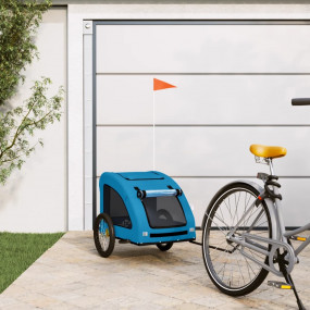 Pet Bike Trailer Collapsible Pet Trailer Rectangular In...