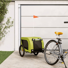 Pet Bike Trailer Green Iron Fits small to medium-sized ...