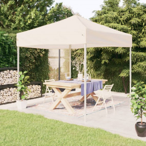 Party Tent Cream 210D oxford fabric with silver coating...